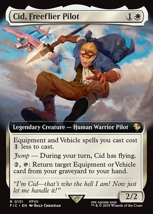 JP Cid, Freeflier Pilot - 131 (Normal) Near Mint_Non-Foil