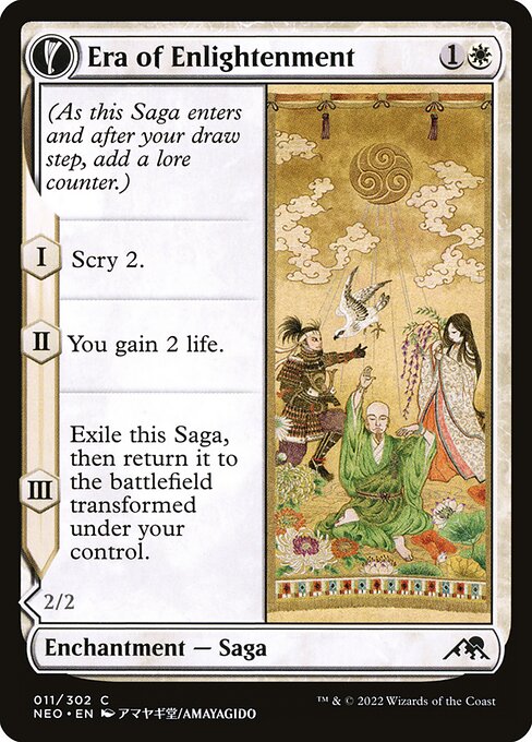 Era of Enlightenment // Hand of Enlightenment NEO #11 Non-Foil