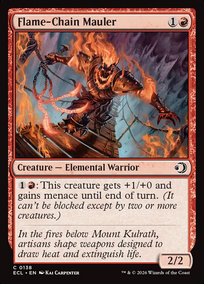 Flame-Chain Mauler - 138 (Foil)
