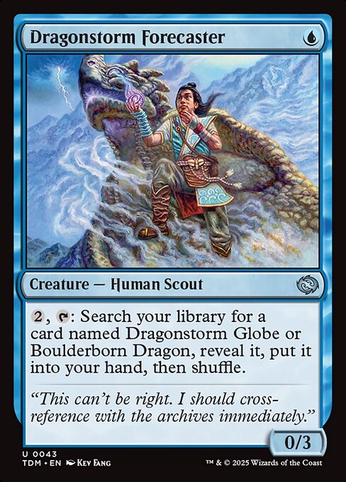 Dragonstorm Forecaster - 43 (Normal) Near Mint_Non-Foil