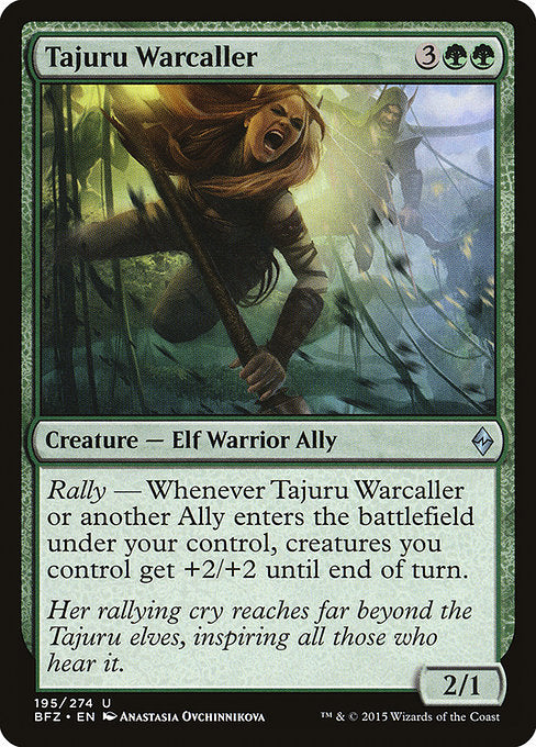Tajuru Warcaller - 195 (Normal) Near Mint_Non-Foil