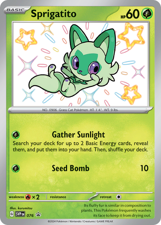 Sprigatito - 76 (Foil) Near Mint_Foil