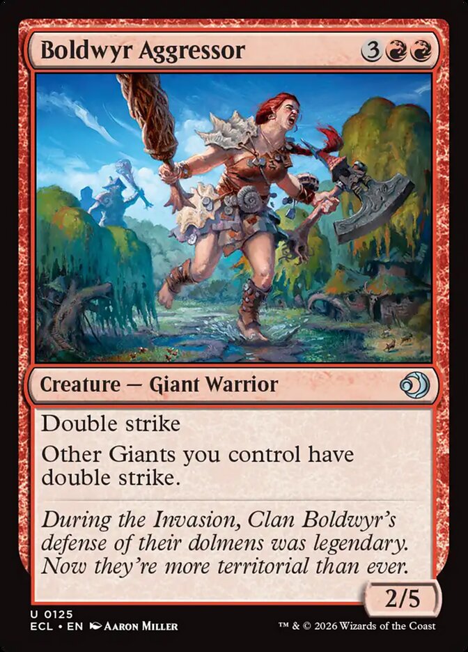 Boldwyr Aggressor - 125 (Foil)