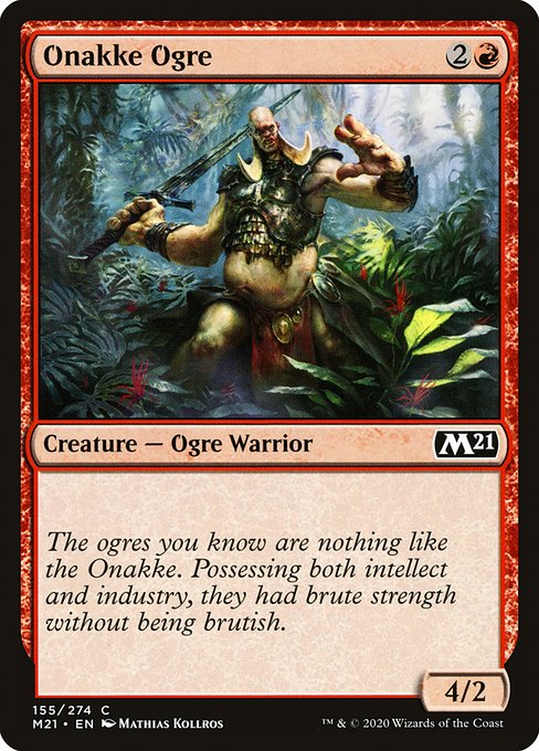 Onakke Ogre - 155 (Foil) Near Mint_Foil