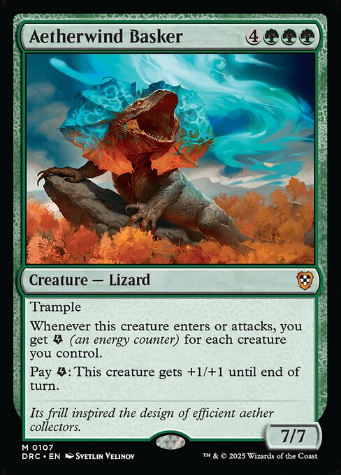Aetherwind Basker DRC #107 Non-Foil