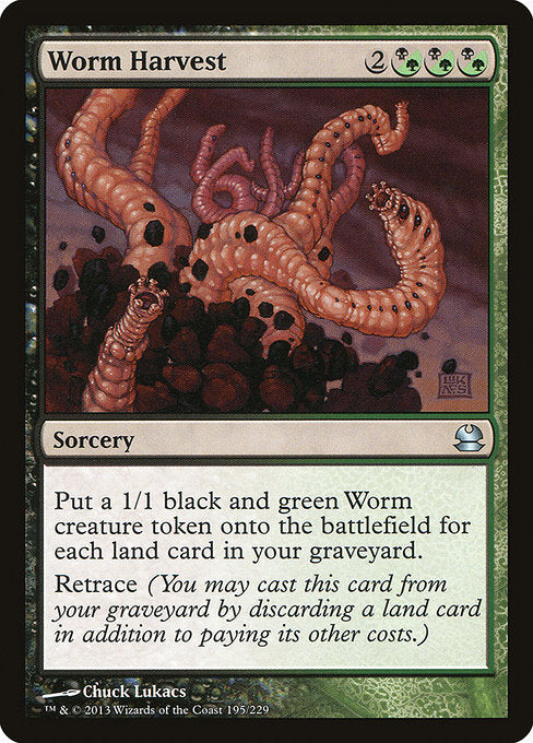 Worm Harvest - 195 (Normal) Near Mint_Non-Foil