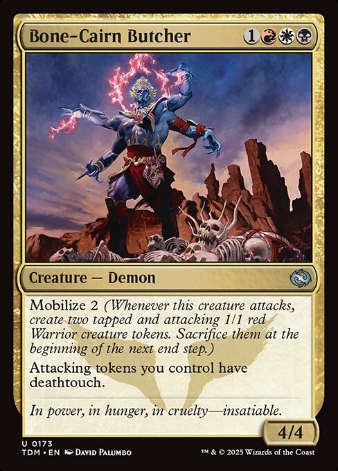 Bone-Cairn Butcher - 173 (Normal) Near Mint_Non-Foil
