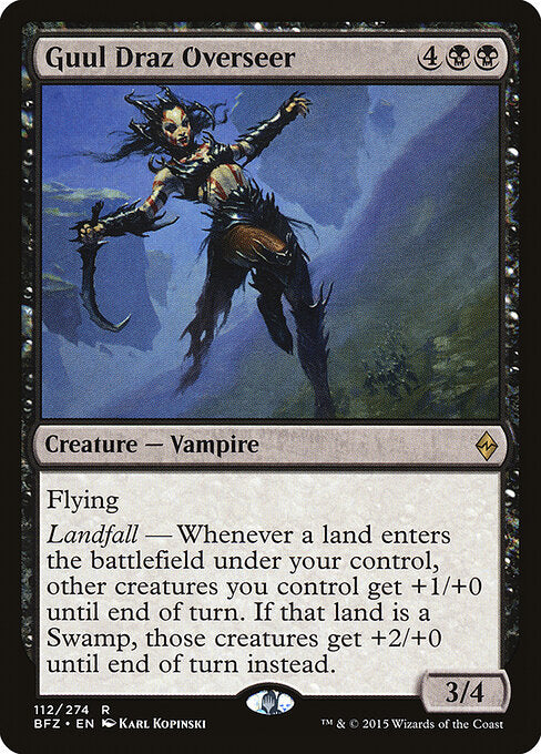 Guul Draz Overseer BFZ #112 Non-Foil