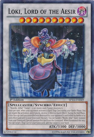 Loki, Lord of the Aesir (Starfoil) - SP14-EN049 (Foil)