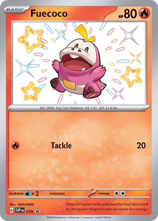 Fuecoco - 79 (Foil) Near Mint_Foil
