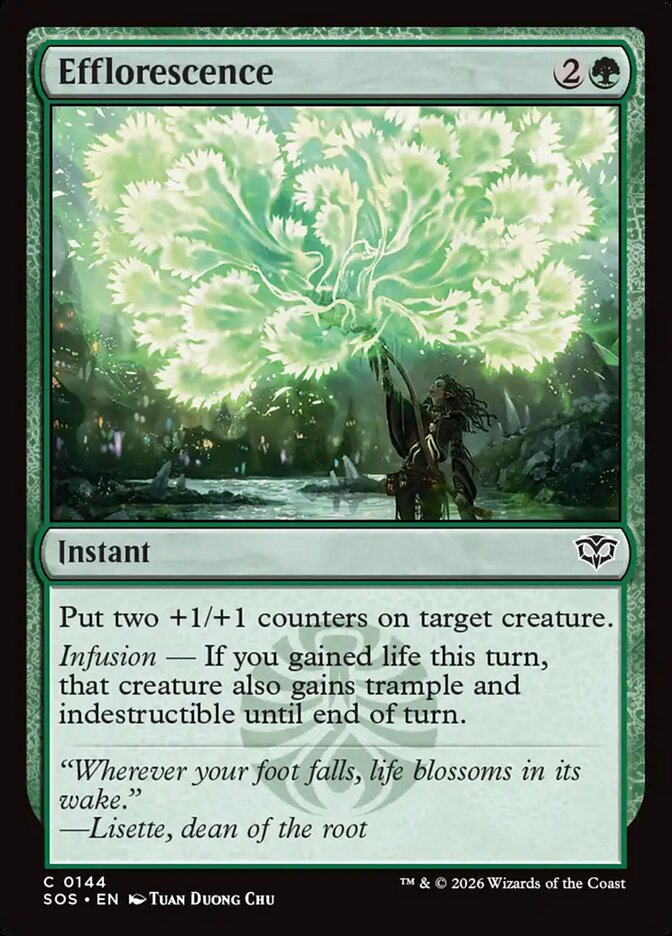 Efflorescence - 144 (Foil)