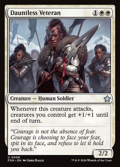 Dauntless Veteran (Non Foil) near_mint
