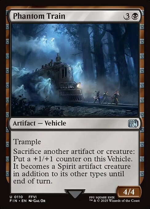 Phantom Train - 110 (Normal) Near Mint_Non-Foil