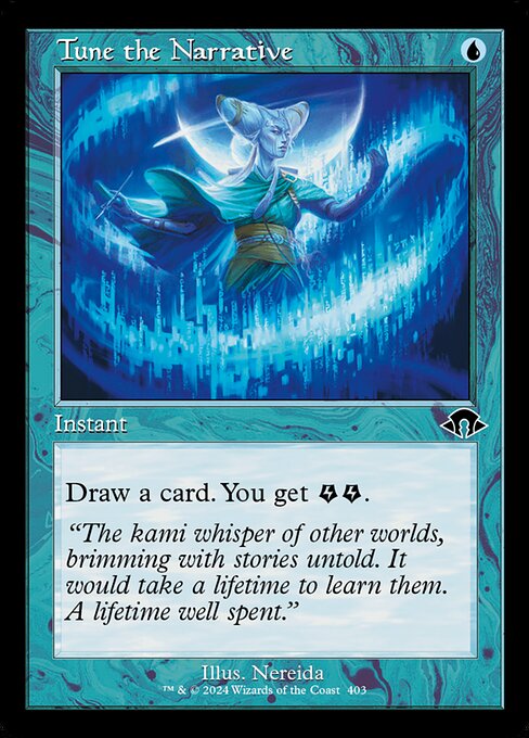 Tune the Narrative Retro - 403 (Foil) Near Mint_Foil