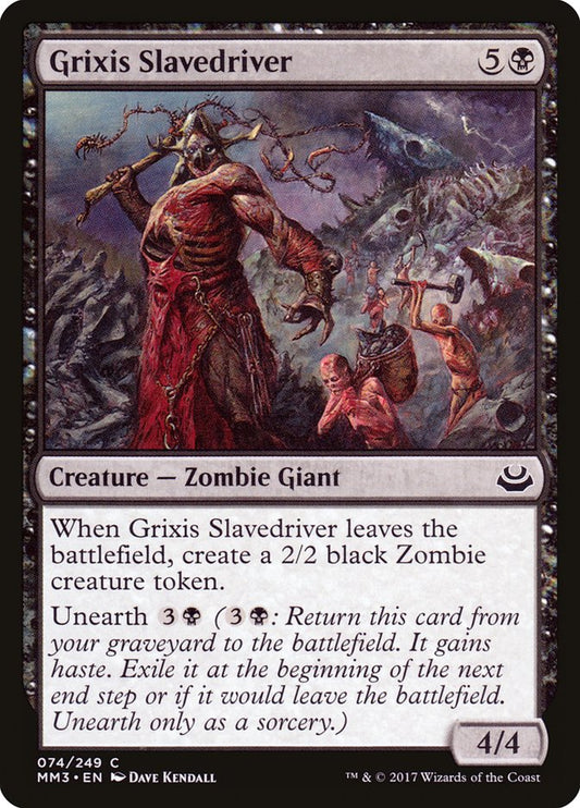 Grixis Slavedriver - 74