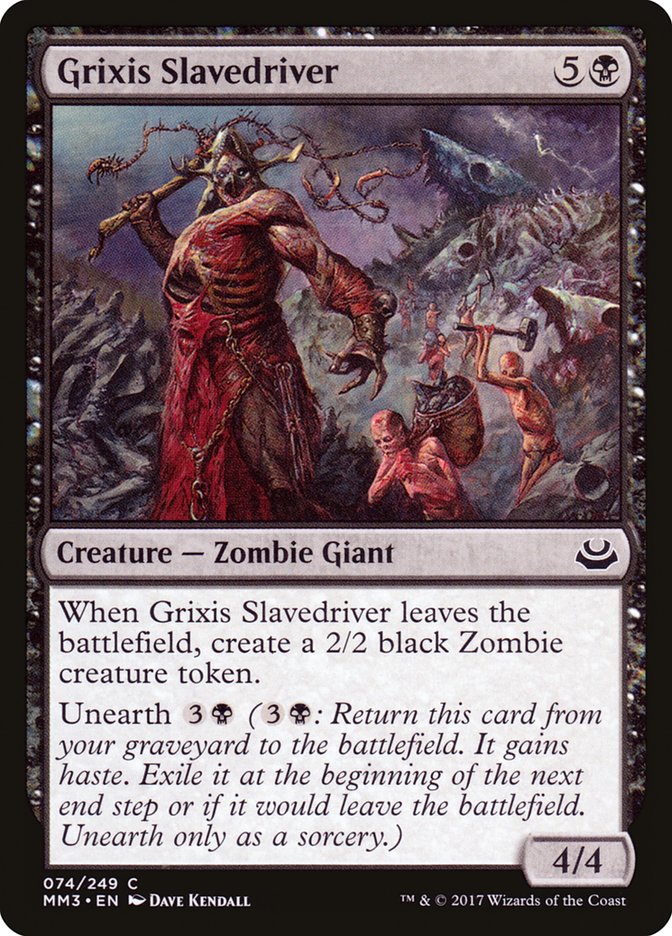 Grixis Slavedriver - 74