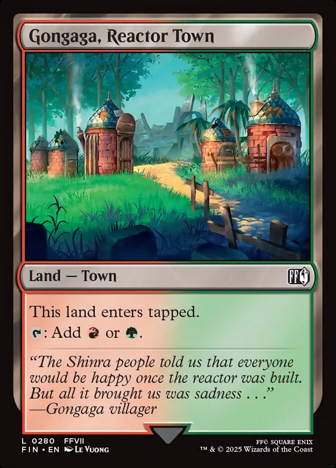 Gongaga, Reactor Town - 280