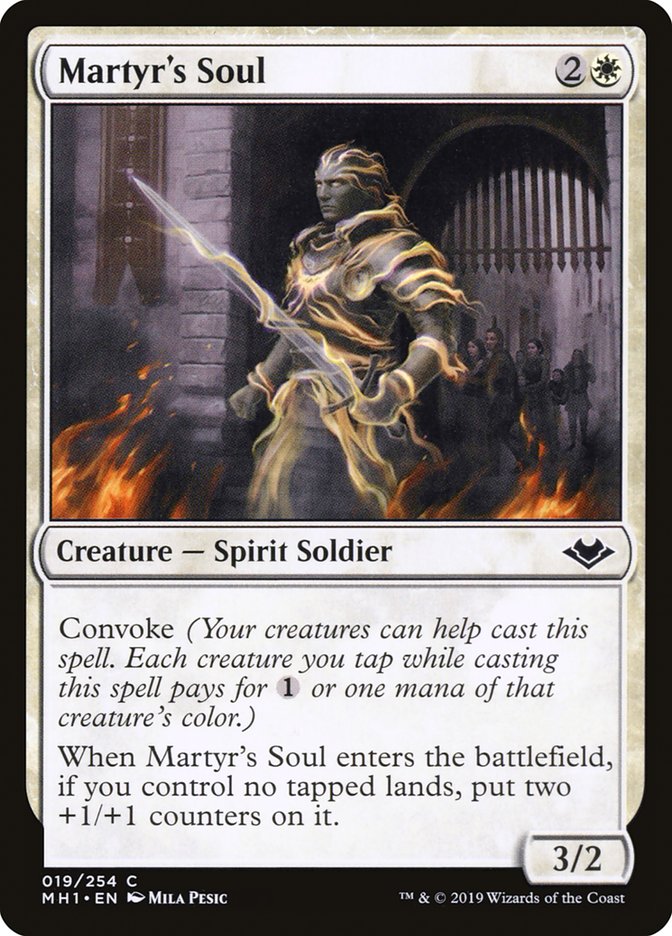 Martyr's Soul (MH1 19)