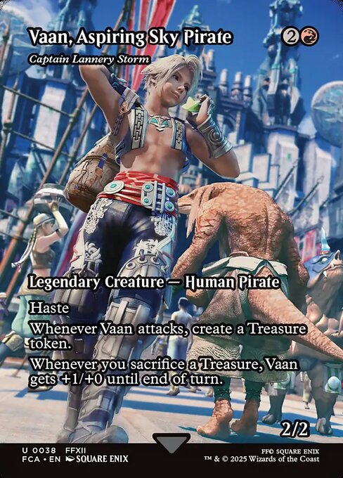 Captain Lannery Storm JP - 38 (Foil) Near Mint_Foil