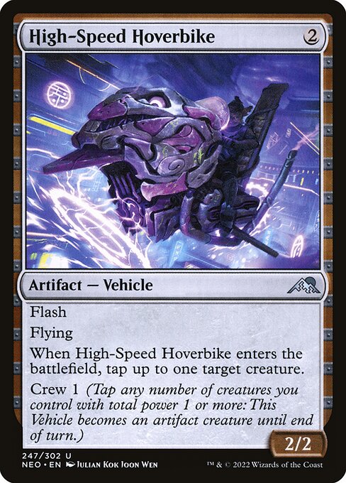High-Speed Hoverbike NEO #247 Non-Foil