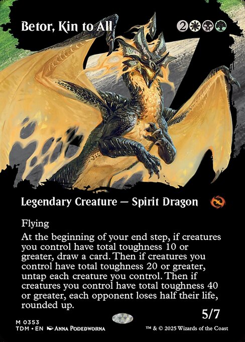 Betor, Kin to All TDM #353 Foil