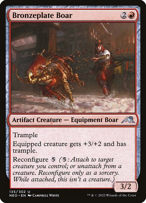 Bronzeplate Boar NEO #135 Non-Foil