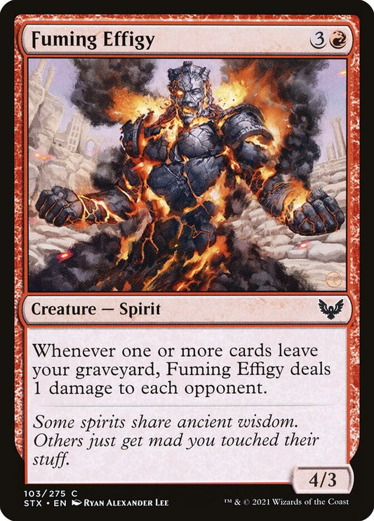 Fuming Effigy - 103 (Foil)