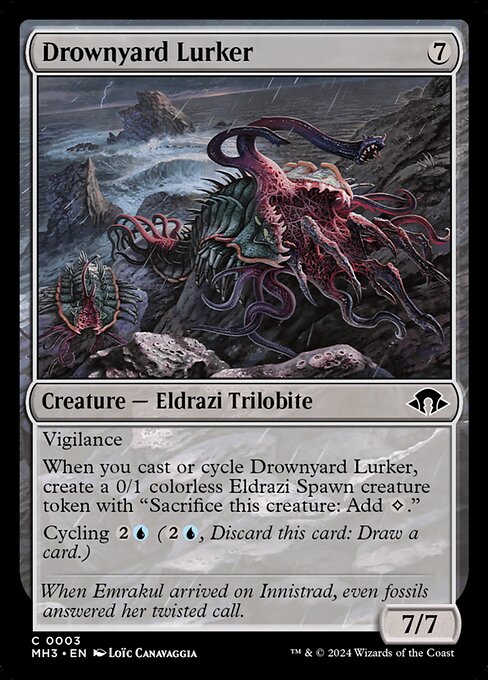 Drownyard Lurker - 3 (Normal) Near Mint_Non-Foil
