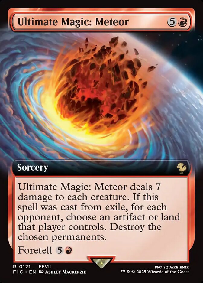 Ultimate Magic: Meteor - 121 (Foil) (JP)