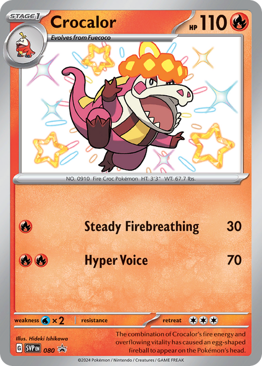 Crocalor - 80 (Foil) Near Mint_Foil