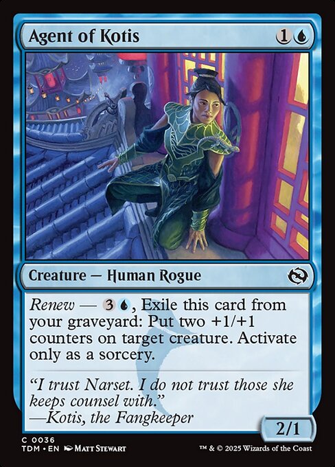 Agent of Kotis - 36 (Normal) Near Mint_Non-Foil