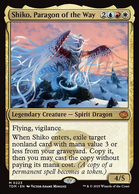 Shiko, Paragon of the Way - 223 (Normal) Near Mint_Non-Foil