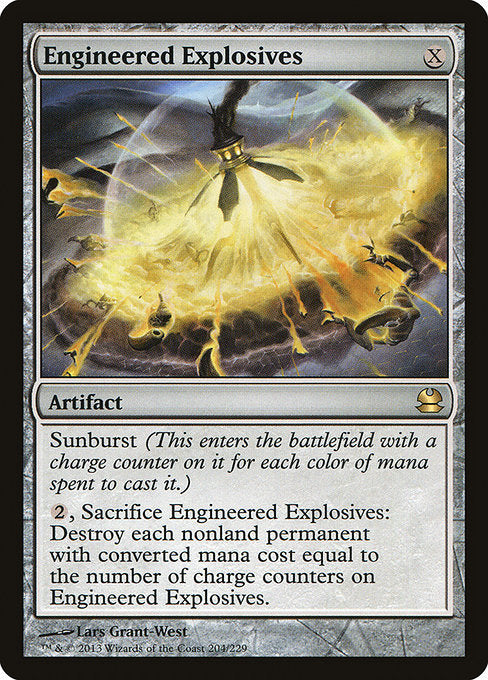 Engineered Explosives - 204 (Normal) Near Mint_Non-Foil