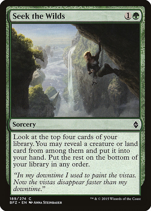 Seek the Wilds - 189 (Normal) Near Mint_Non-Foil