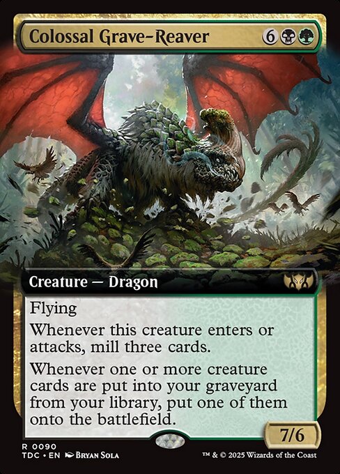Colossal Grave-Reaver - 90 (Normal) Near Mint_Non-Foil
