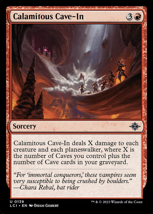 Calamitous Cave-In - 139