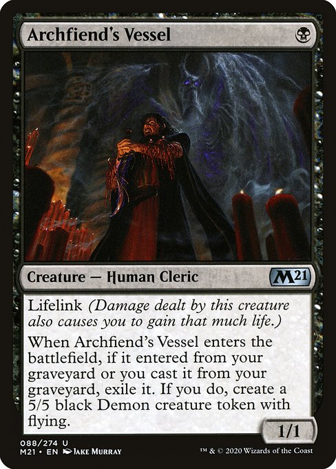 Archfiend's Vessel - 88 (Foil) Near Mint_Foil