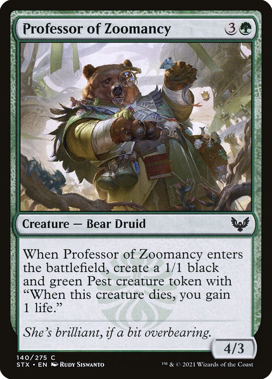 Professor of Zoomancy - 140 (Foil)
