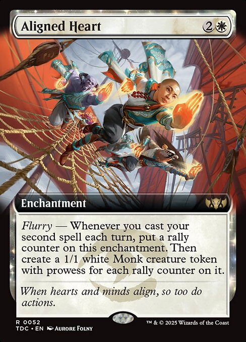Aligned Heart - 52 (Normal) Near Mint_Non-Foil
