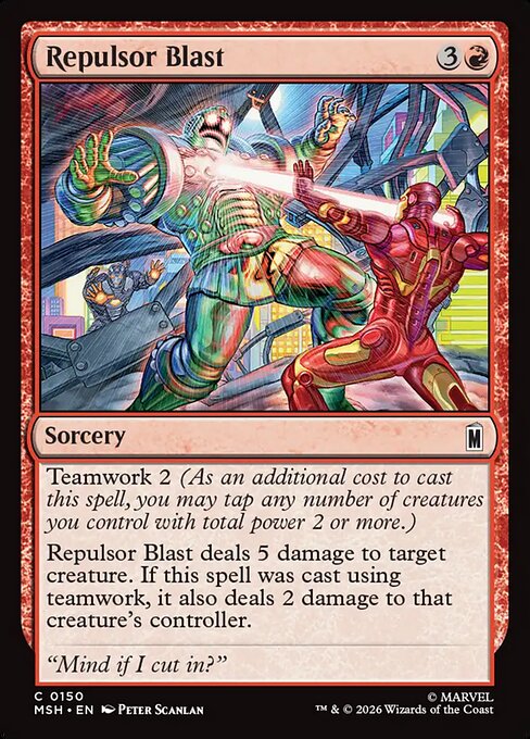 Repulsor Blast - 150 (Foil)