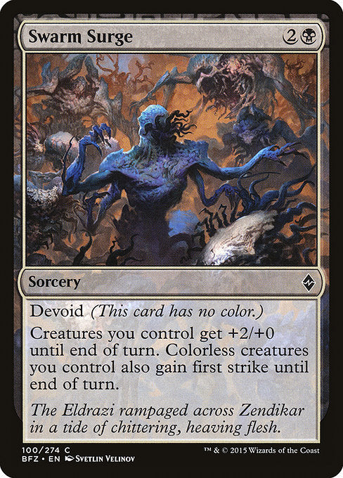 Swarm Surge - 100 (Normal) Near Mint_Non-Foil