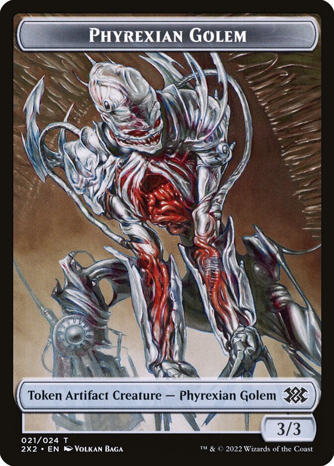 Phyrexian Golem - 21 (Foil)