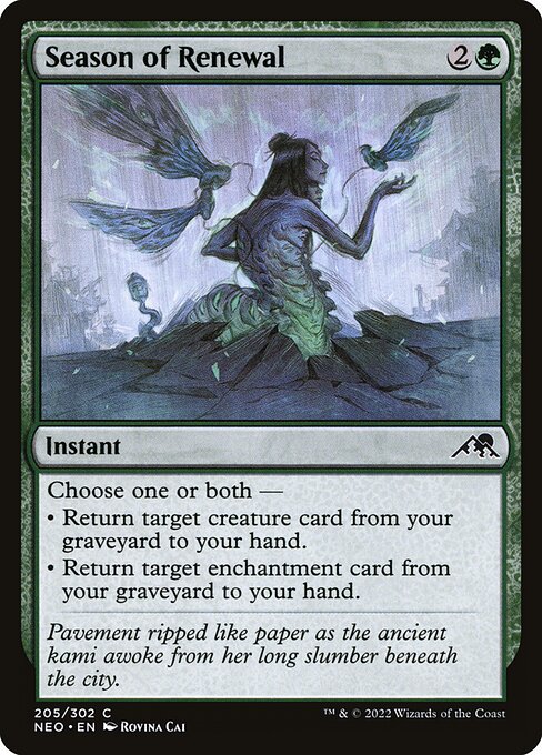 Season of Renewal NEO #205 Non-Foil