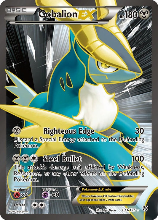 Cobalion EX (133 Full Art) - 133 (Foil) Near Mint_Foil