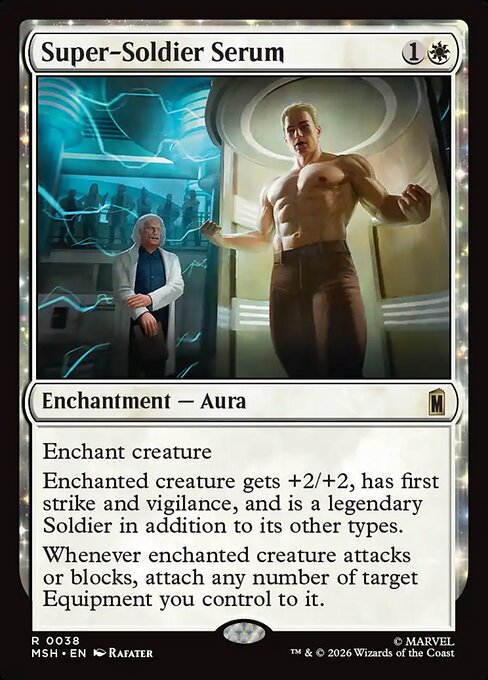 Super-Soldier Serum - 38 (Foil)