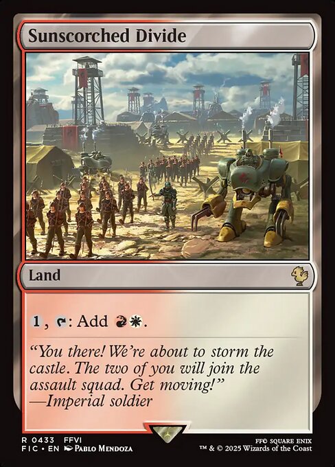 Sunscorched Divide FIC #433 Non-Foil