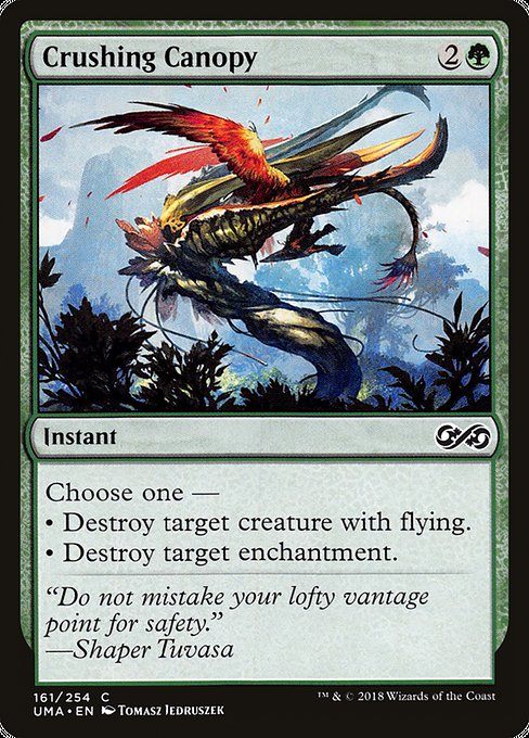 Crushing Canopy - 161 (Normal) Near Mint_Non-Foil