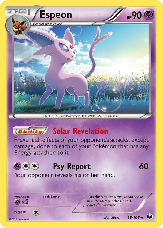 Espeon - 48/108 (Non-Foil)