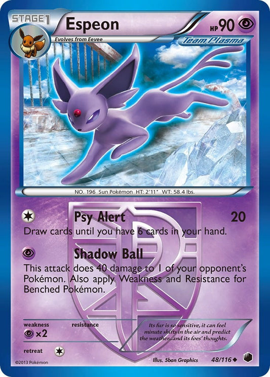 Espeon (Team Plasma) - 48/116 (Non-Foil)