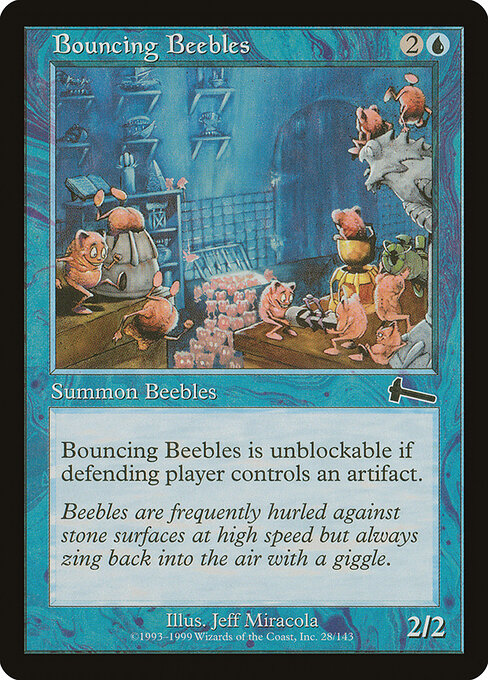 Bouncing Beebles ULG #28 Non-Foil